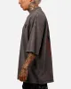 The Anti Order Oni Mockneck T-Shirt Washed Charcoal sold by Culture Kings