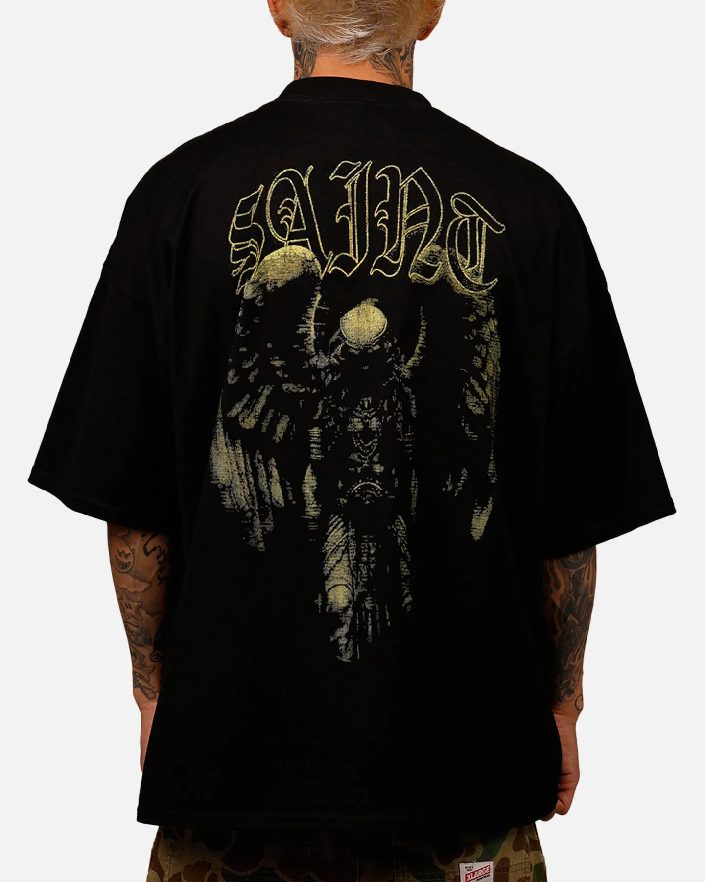 Saint Morta Baptista Mock Neck T-Shirt Black sold by Culture Kings