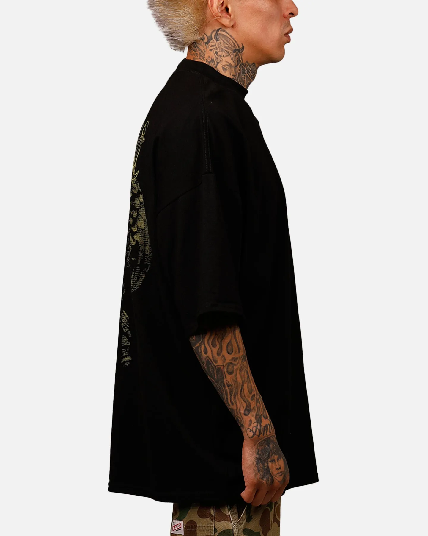 Saint Morta Baptista Mock Neck T-Shirt Black sold by Culture Kings product image thumbnail 4