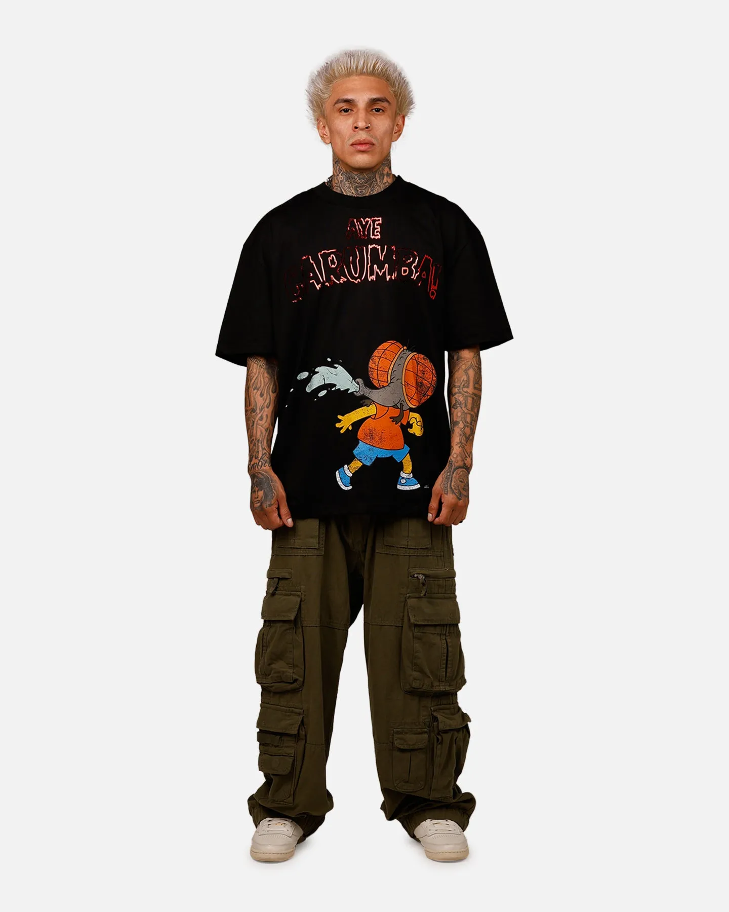 Freeze Max The Simpsons 'The Simpson Treehouse Of Horror' Ay Carumba T-Shirt Black sold by Culture Kings product image thumbnail 3