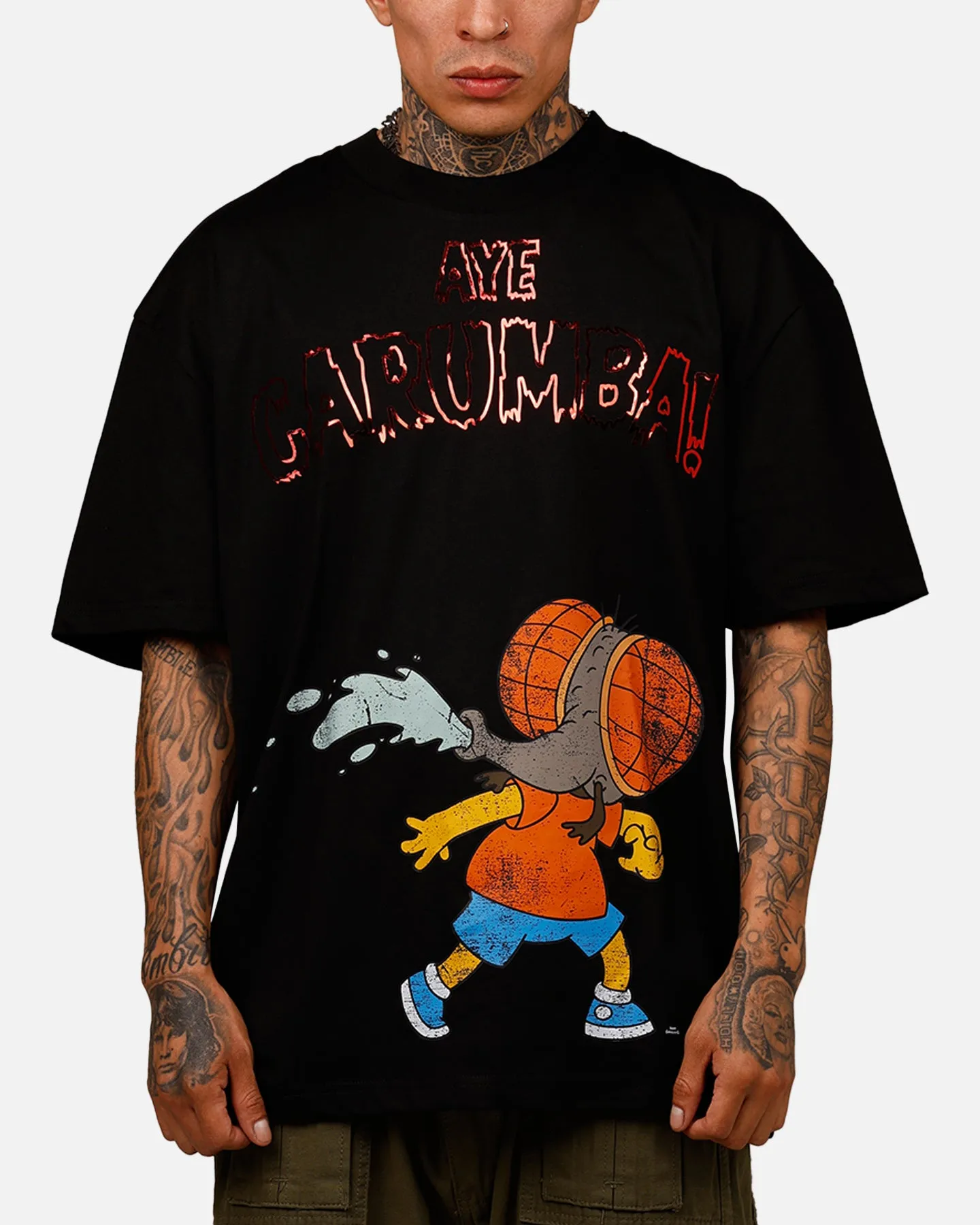 Freeze Max The Simpsons 'The Simpson Treehouse Of Horror' Ay Carumba T-Shirt Black sold by Culture Kings