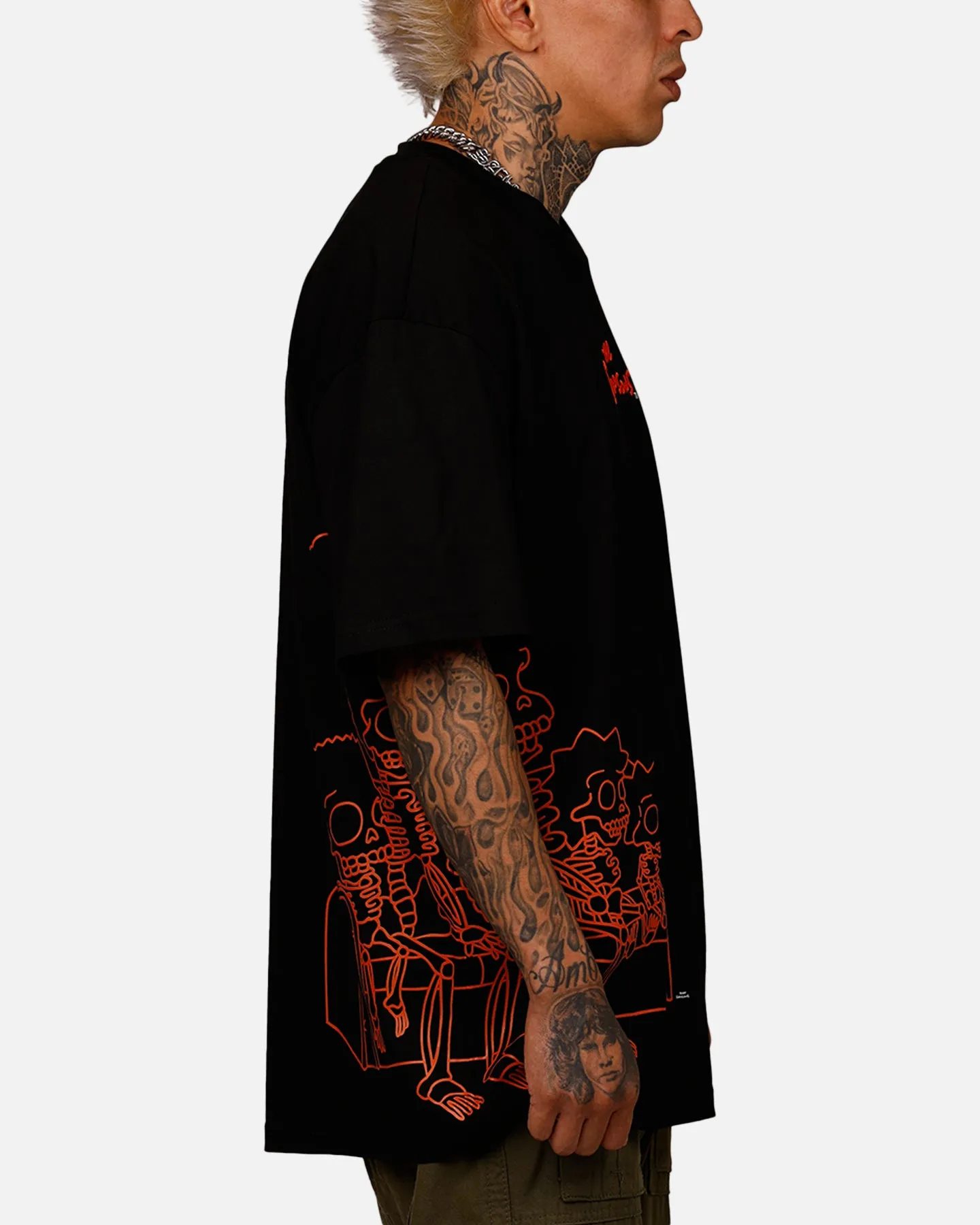 Freeze Max The Simpsons 'The Simpson Treehouse Of Horror' Skeleton T-Shirt Black sold by Culture Kings product image thumbnail 4