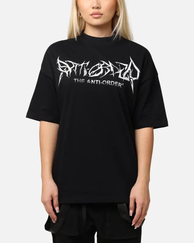 The Anti Order GHXST Mock Neck T-Shirt Black sold by Culture Kings
