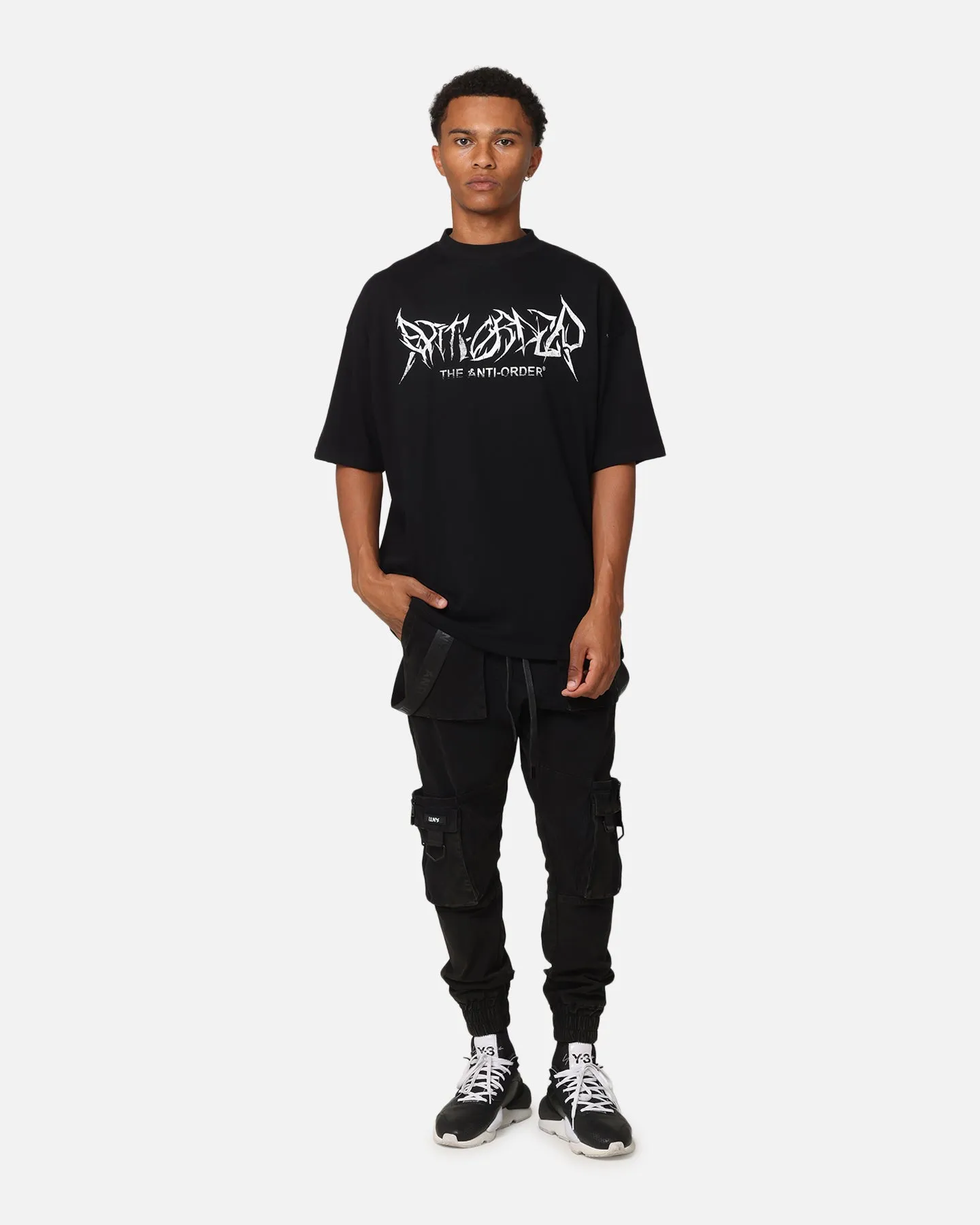 The Anti Order GHXST Mock Neck T-Shirt Black sold by Culture Kings product image thumbnail 3