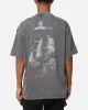 The Anti Order GHXST Mock Neck T-Shirt Washed Charcoal sold by Culture Kings