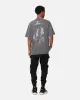The Anti Order GHXST Mock Neck T-Shirt Washed Charcoal sold by Culture Kings