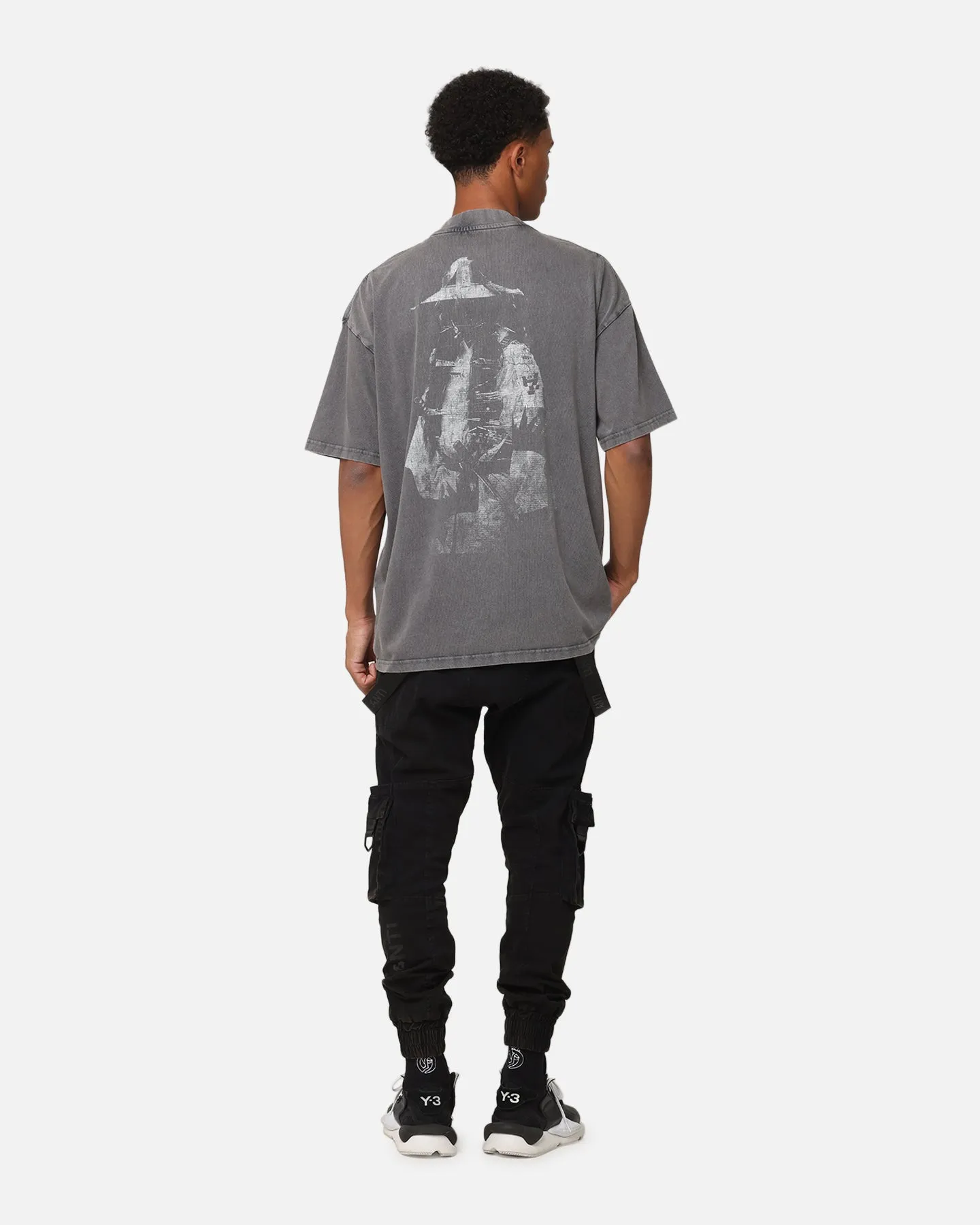 The Anti Order GHXST Mock Neck T-Shirt Washed Charcoal sold by Culture Kings product image thumbnail 4