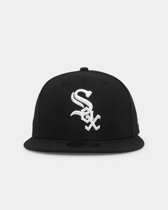 New Era Chicago White Sox 59FIFTY Fitted Black/White sold by Culture Kings