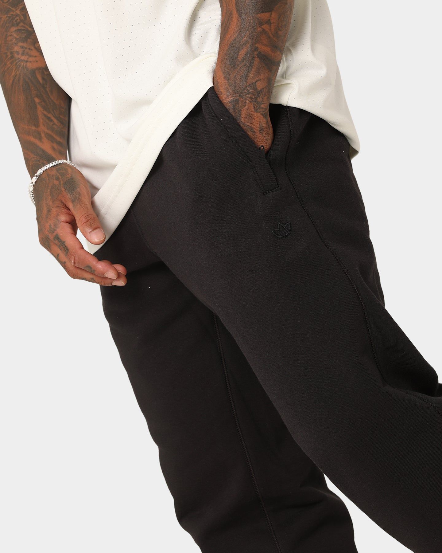 Adidas Contempo French Terry Sweat Pants Black sold by Culture Kings product image thumbnail 4