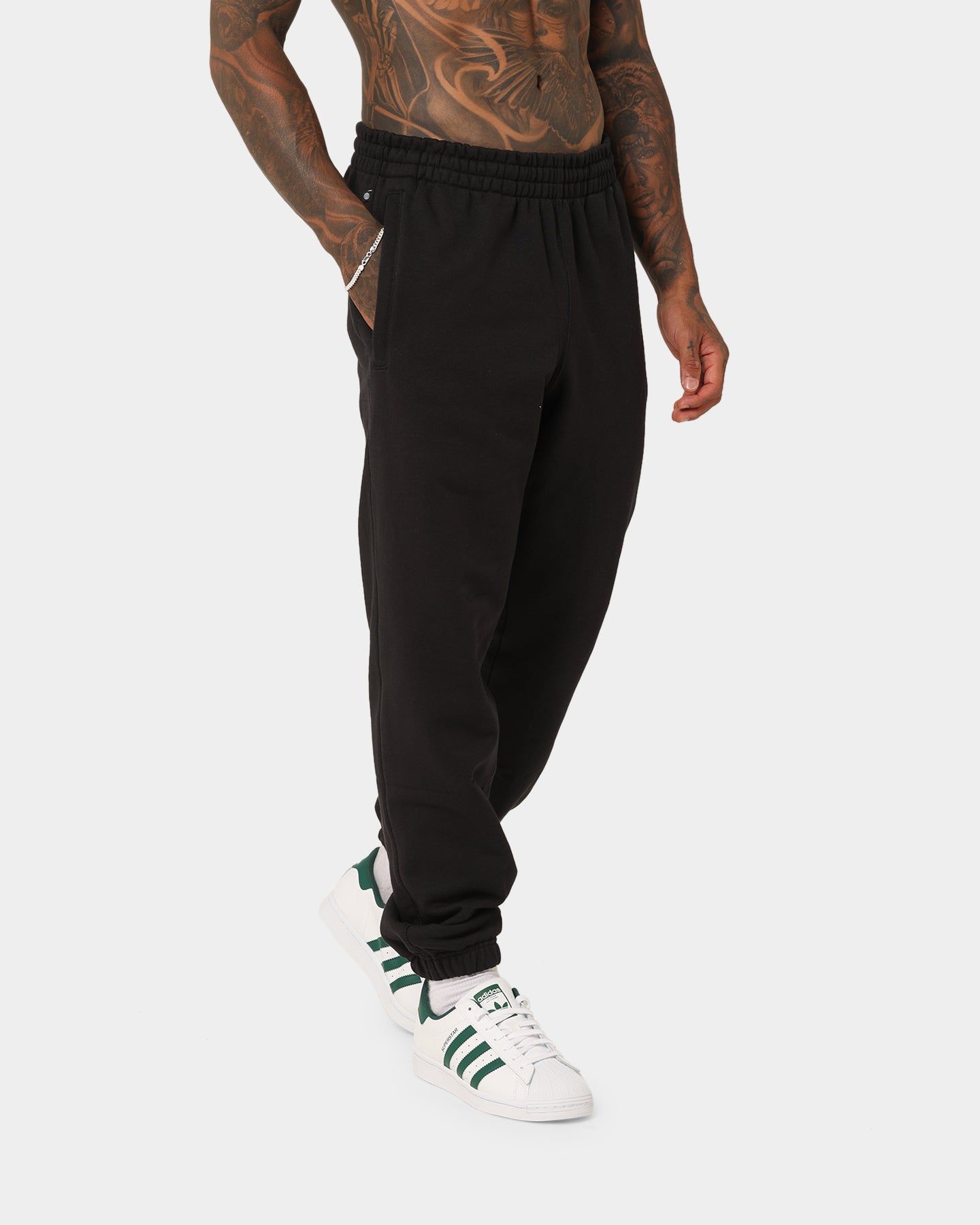 Adidas Contempo French Terry Sweat Pants Black sold by Culture Kings product image thumbnail 6