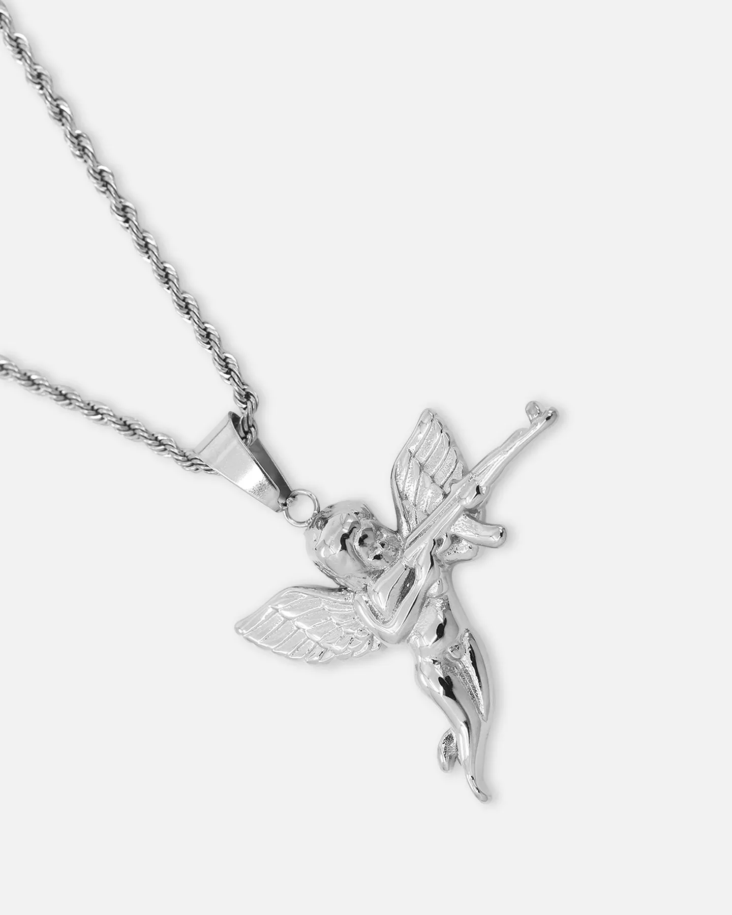 Saint Morta Franco Rope Cupid Chain Set White Gold sold by Culture Kings product image thumbnail 4
