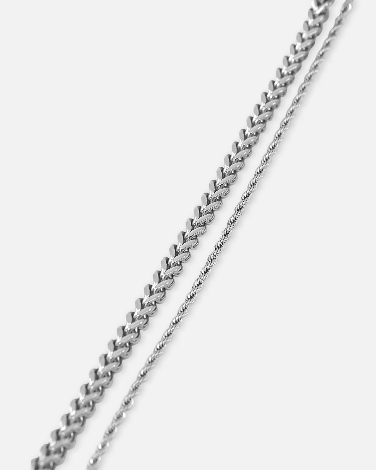 Saint Morta Franco Rope Cupid Chain Set White Gold sold by Culture Kings product image thumbnail 3