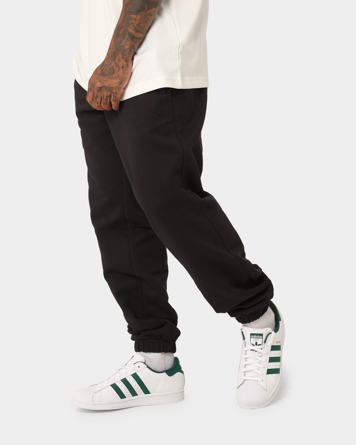Adidas Contempo French Terry Sweat Pants Black sold by Culture Kings product image thumbnail 5
