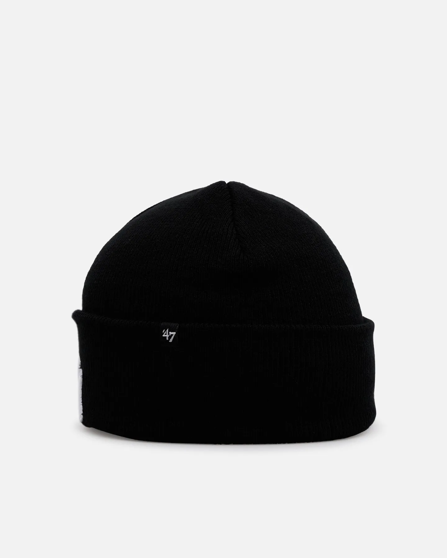 47 Brand New York Yankees Haymaker Cuff Knit Beanie Black/White sold by Culture Kings product image thumbnail 4