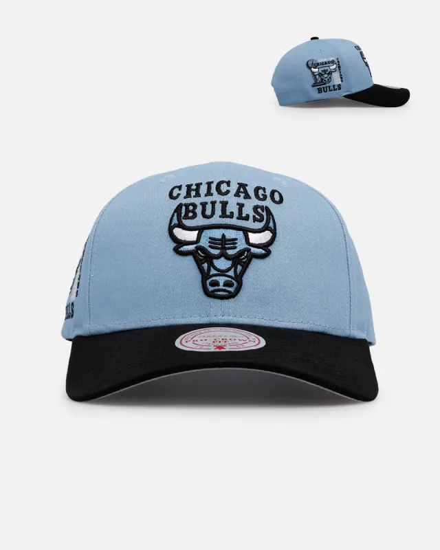 Mitchell & Ness Chicago Bulls 'Vapor Blue' 1998 Champion Pro Crown Snapback Blue sold by Culture Kings