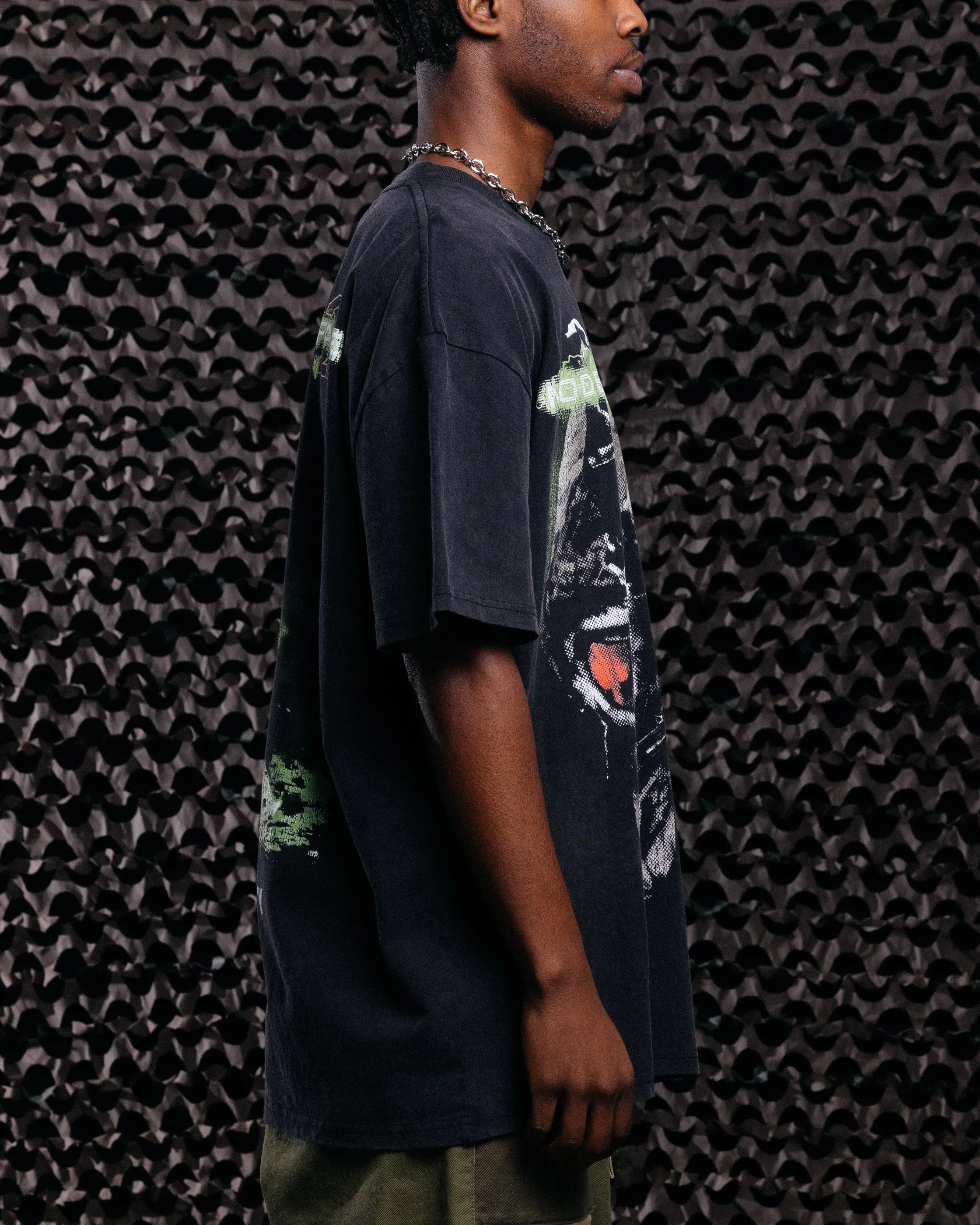 Goat Crew X Call Of Duty Modern Warfare 2 Vintage T-Shirt Black Acidwash sold by Culture Kings product image thumbnail 5