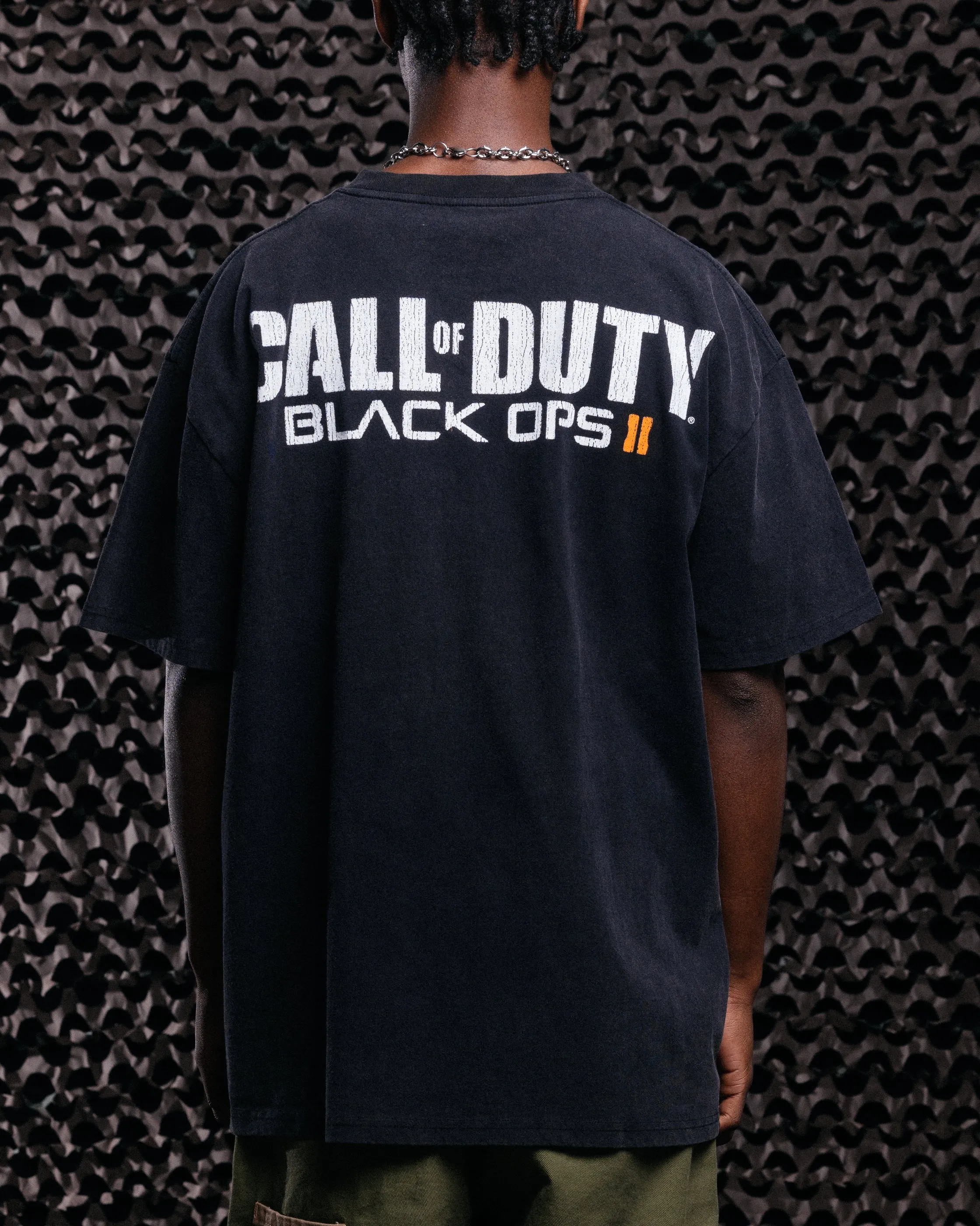 Goat Crew X Call Of Duty Black Ops 2 Vintage T-Shirt Black Acidwash sold by Culture Kings product image thumbnail 2