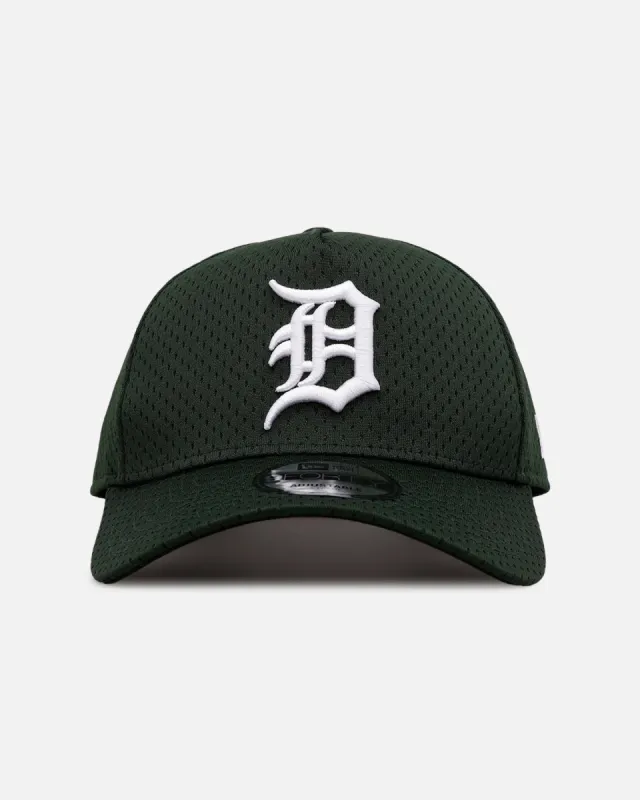 New Era Detroit Tigers 'Green Mesh' 9FORTY A-Frame Snapback Dark Green sold by Culture Kings