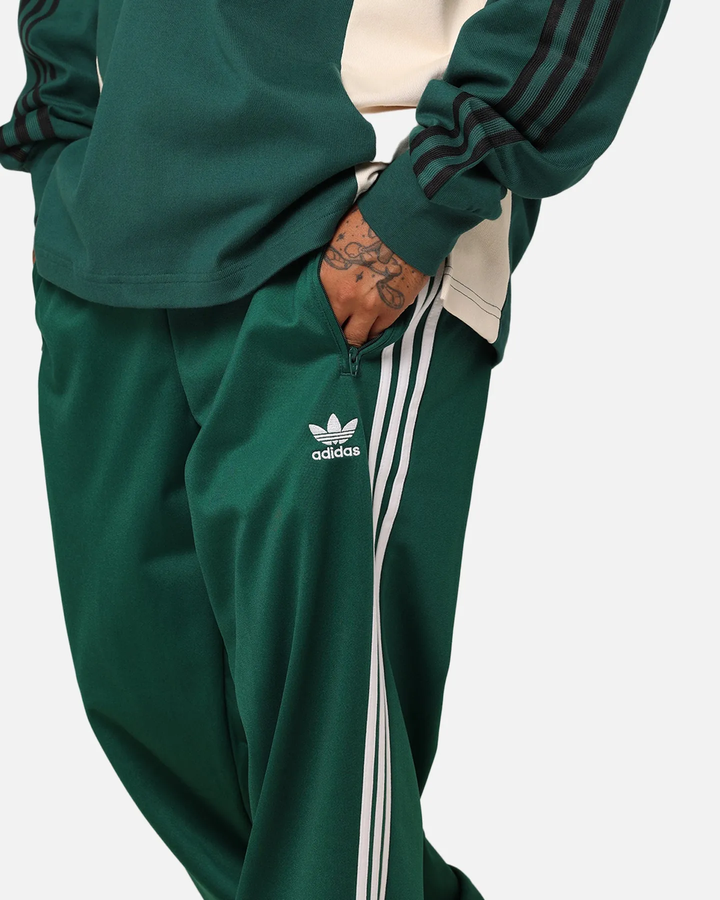 Adidas Adicolour Classics Firebird Track Pants Green sold by Culture Kings product image thumbnail 4