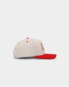 New Era Chicago Bulls 'Chrome Corduroy Throwback Script' Golfer Snapback Chrome White sold by Culture Kings
