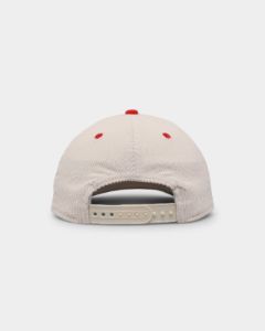 New Era Chicago Bulls 'Chrome Corduroy Throwback Script' Golfer Snapback Chrome White sold by Culture Kings