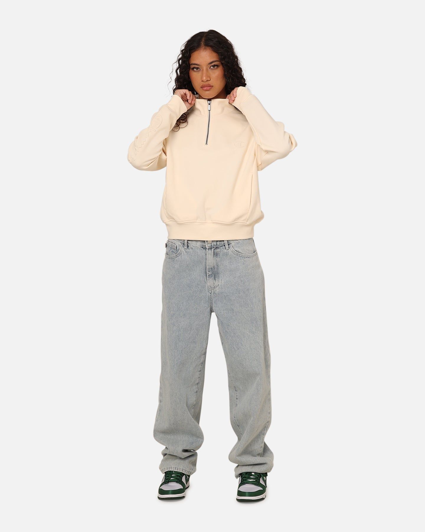 Champion Women's Rochester Tech Quarter Zip Levitating sold by Culture Kings product image thumbnail 2