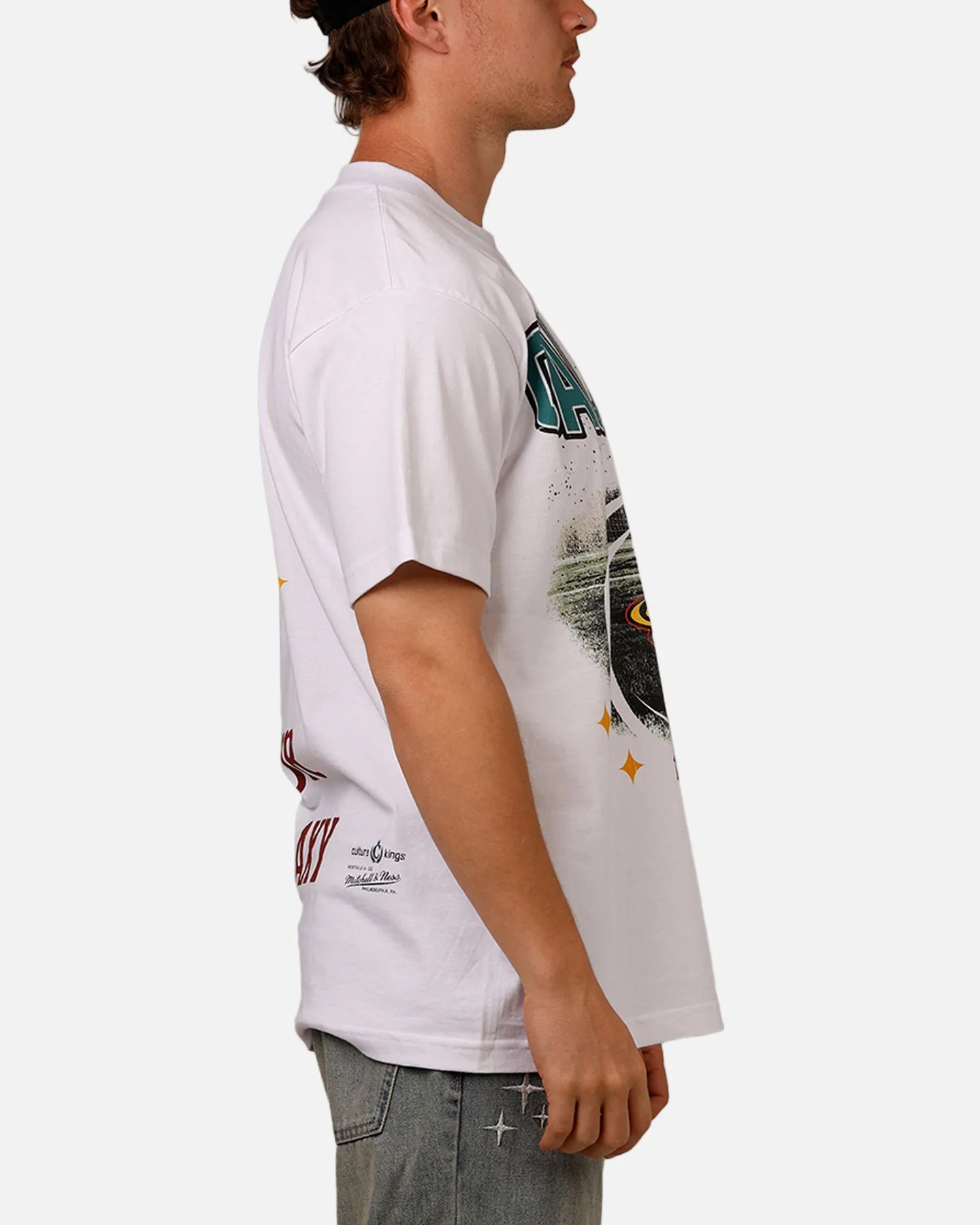 Mitchell & Ness X Los Angeles Galaxy X Culture Kings Our LA Our Galaxy T-Shirt White sold by Culture Kings product image thumbnail 4