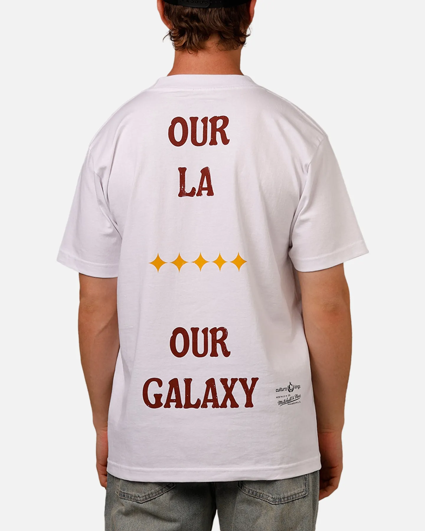 Mitchell & Ness X Los Angeles Galaxy X Culture Kings Our LA Our Galaxy T-Shirt White sold by Culture Kings product image thumbnail 2