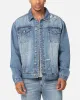 Saint Morta Denim Trucker Jacket Mid Blue Denim sold by Culture Kings