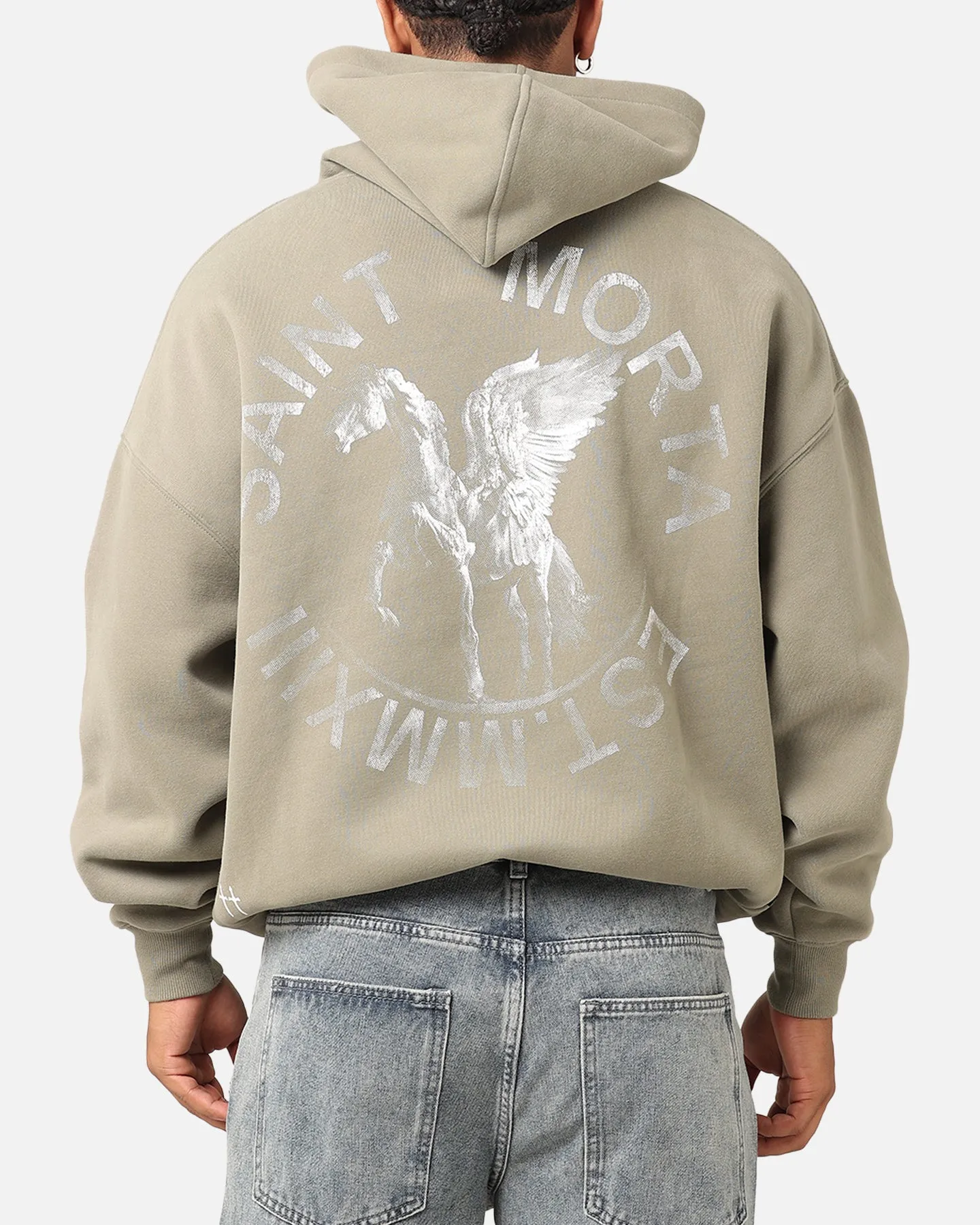 Saint Morta Pegasus Premium Hoodie Khaki sold by Culture Kings