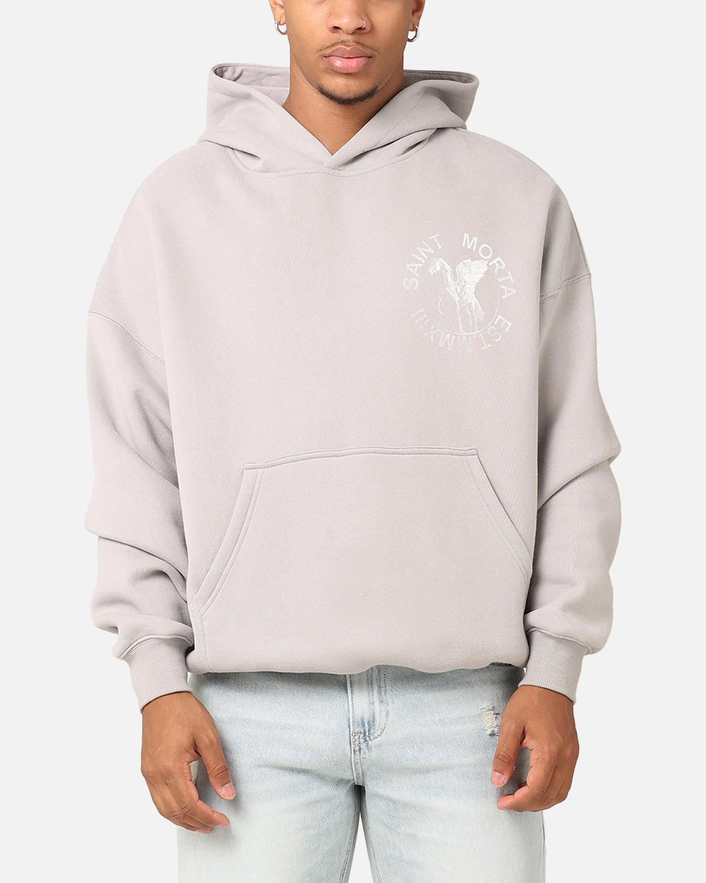 Saint Morta Pegasus Premium Hoodie Grey sold by Culture Kings product image thumbnail 2