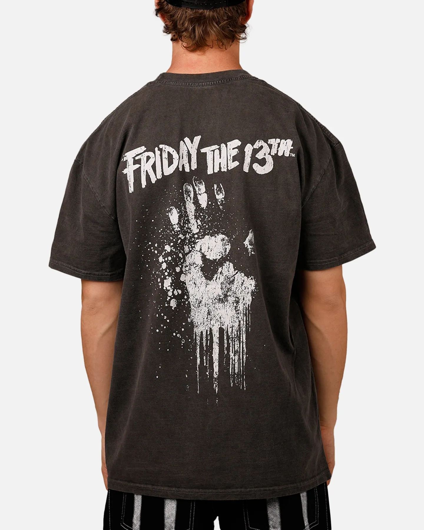 American Thrift X Friday The 13th 'Horror Classics' 13th Classic Heavyweight T-Shirt Black Wash sold by Culture Kings product image thumbnail 3
