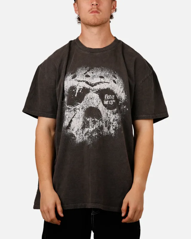American Thrift X Friday The 13th 'Horror Classics' 13th Classic Heavyweight T-Shirt Black Wash sold by Culture Kings