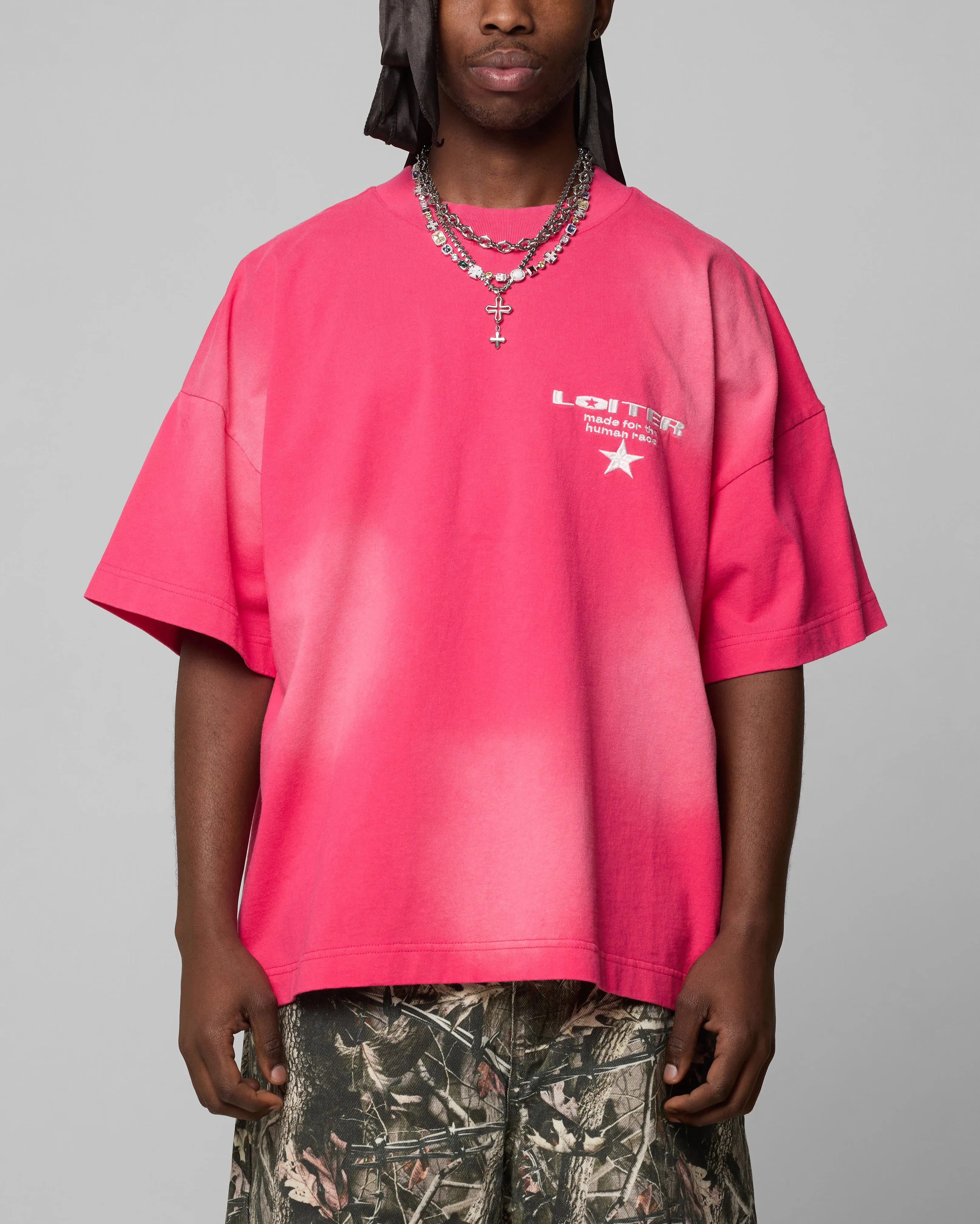 Loiter Celestial T-Shirt Pink sold by Culture Kings product image thumbnail 2