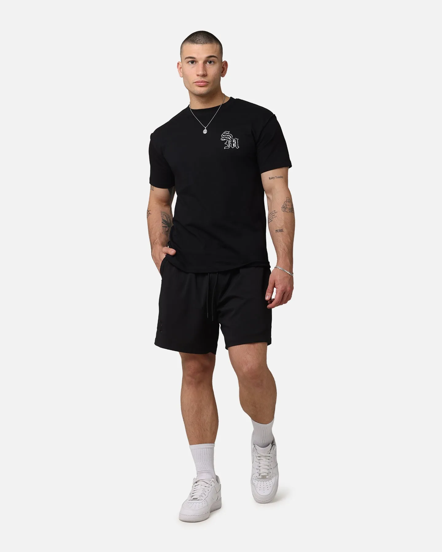 Saint Morta Gothic Walk Shorts Black sold by Culture Kings product image thumbnail 2