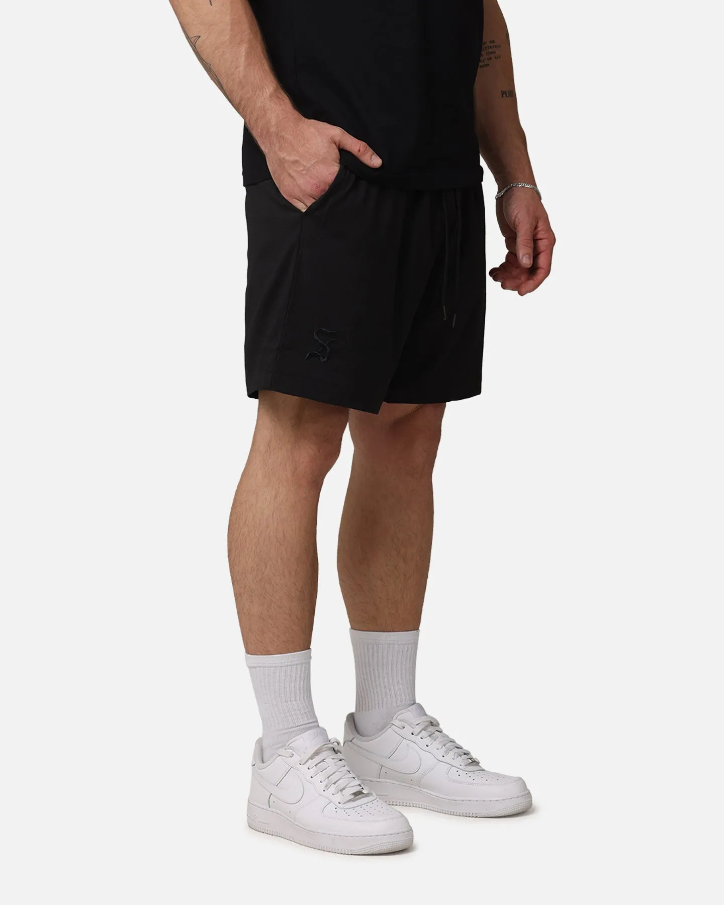 Saint Morta Gothic Walk Shorts Black sold by Culture Kings product image thumbnail 5