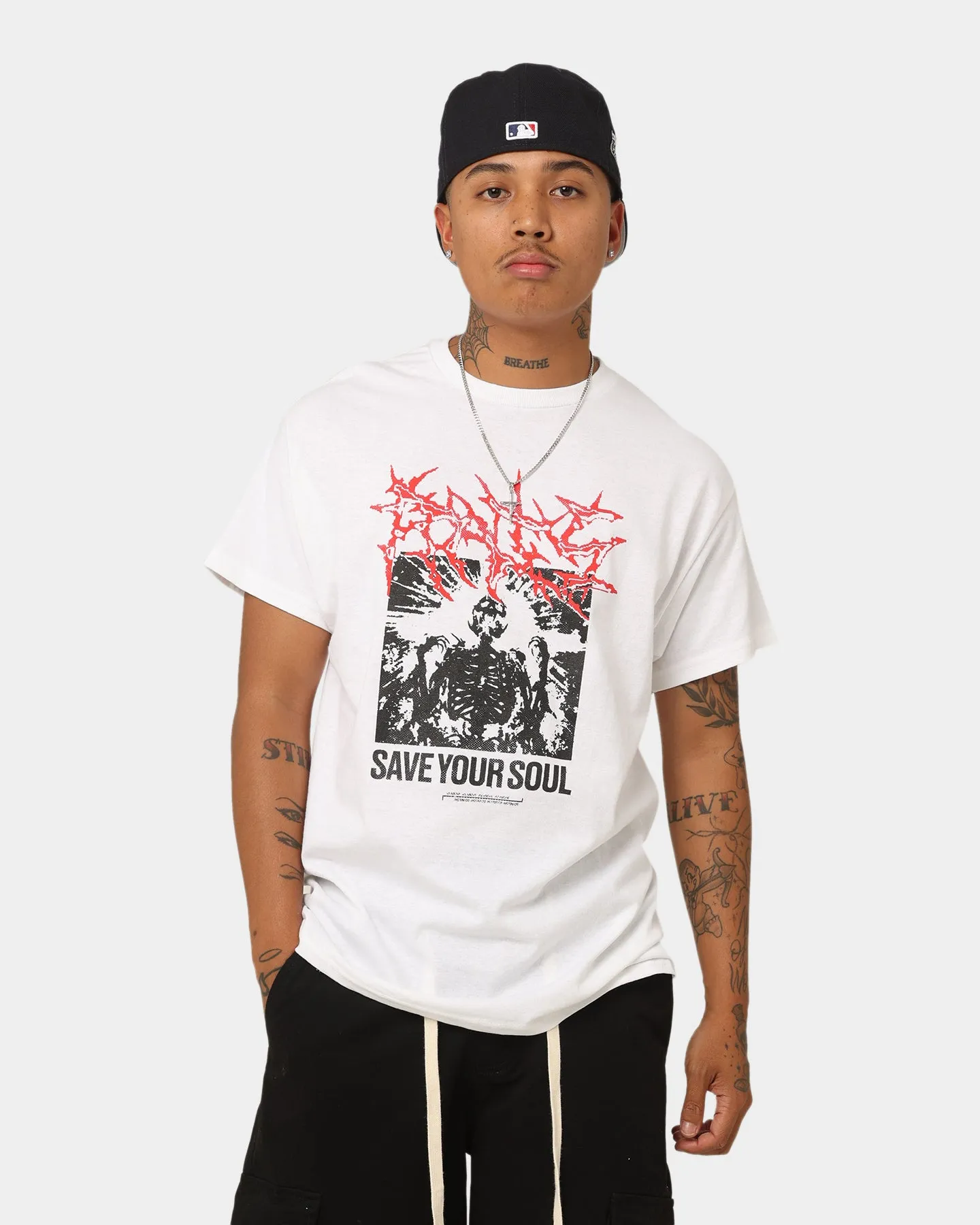 Rats Get Fat Save Your Soul T-Shirt White sold by Culture Kings