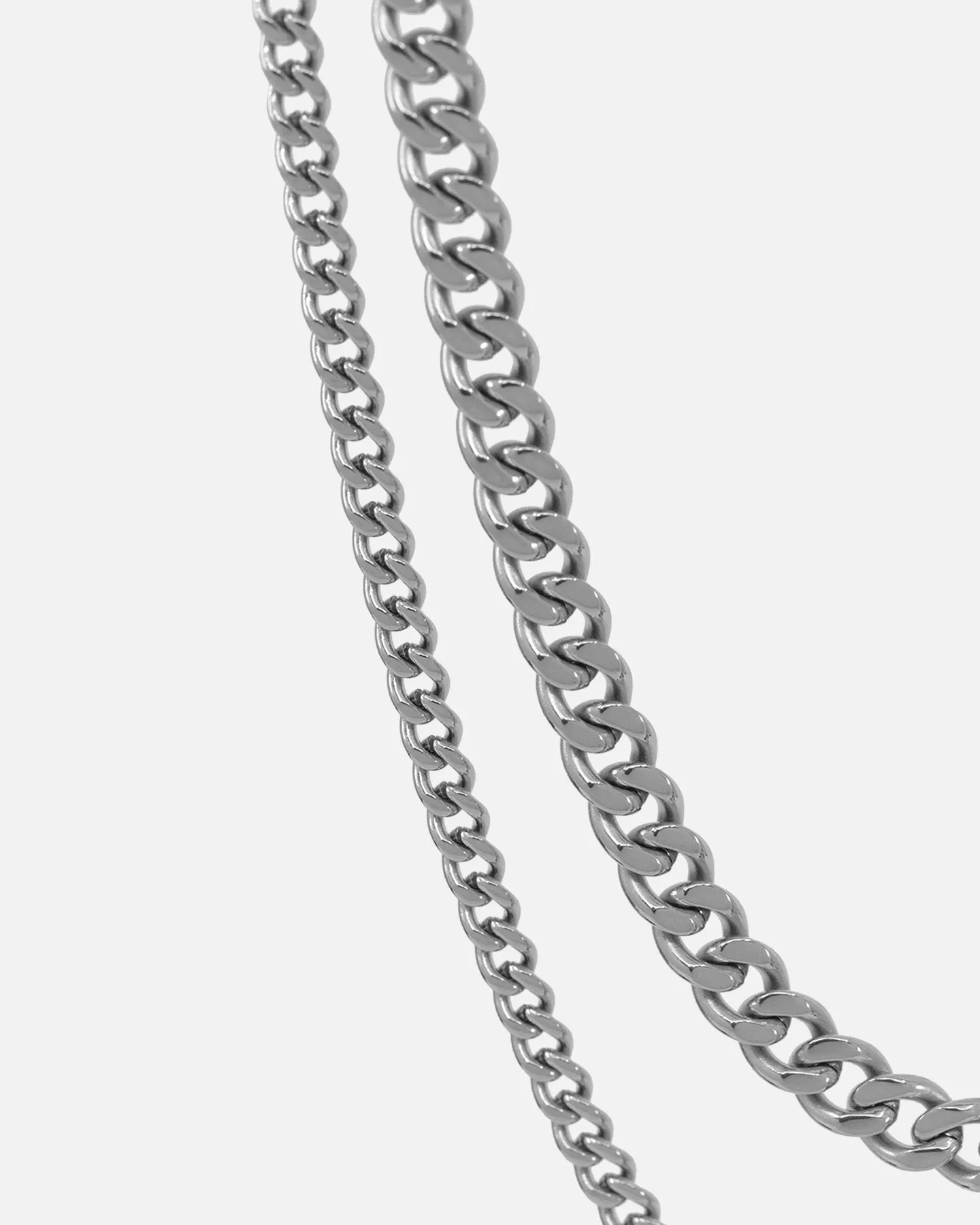 Saint Morta Duo Cuban Chain Set White Gold sold by Culture Kings product image thumbnail 3