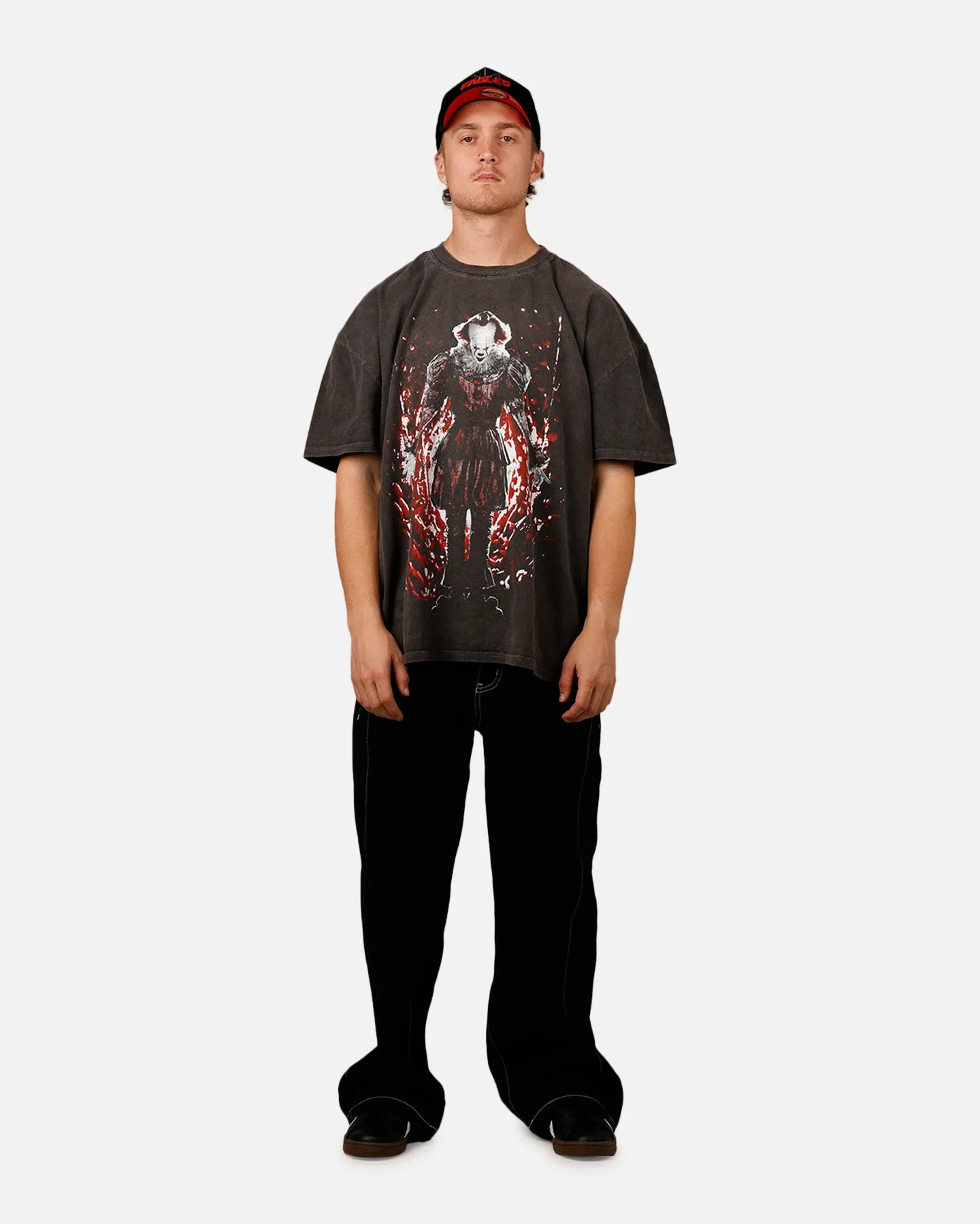 American Thrift X IT 'Horror Classics' The Dead Lights Heavyweight T-Shirt Black Wash sold by Culture Kings product image thumbnail 3