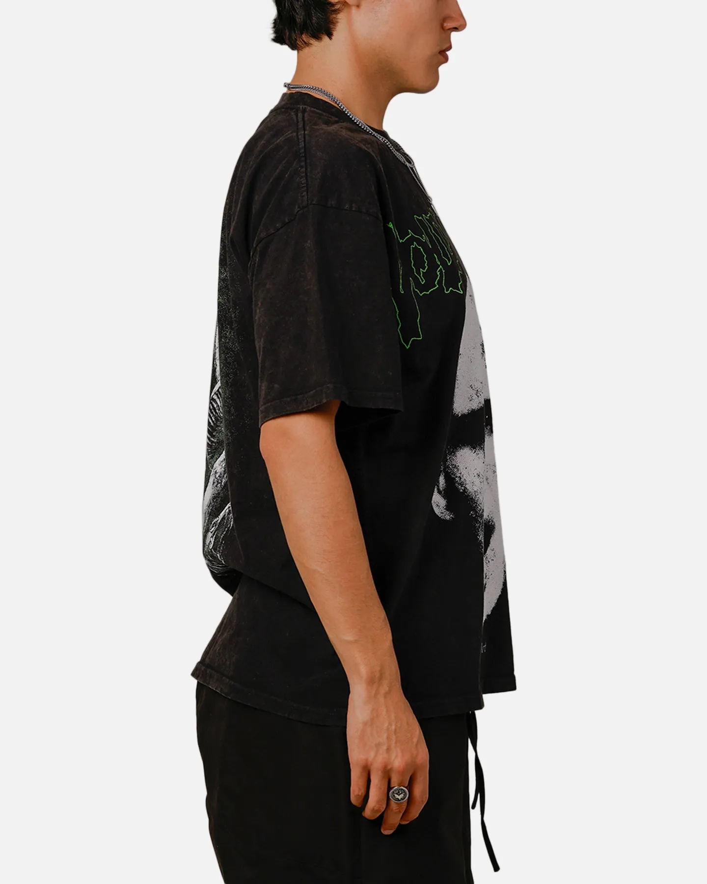 Goat Crew X Harry Potter Lord Voldemort Vintage T-Shirt Black Acidwash sold by Culture Kings product image thumbnail 4