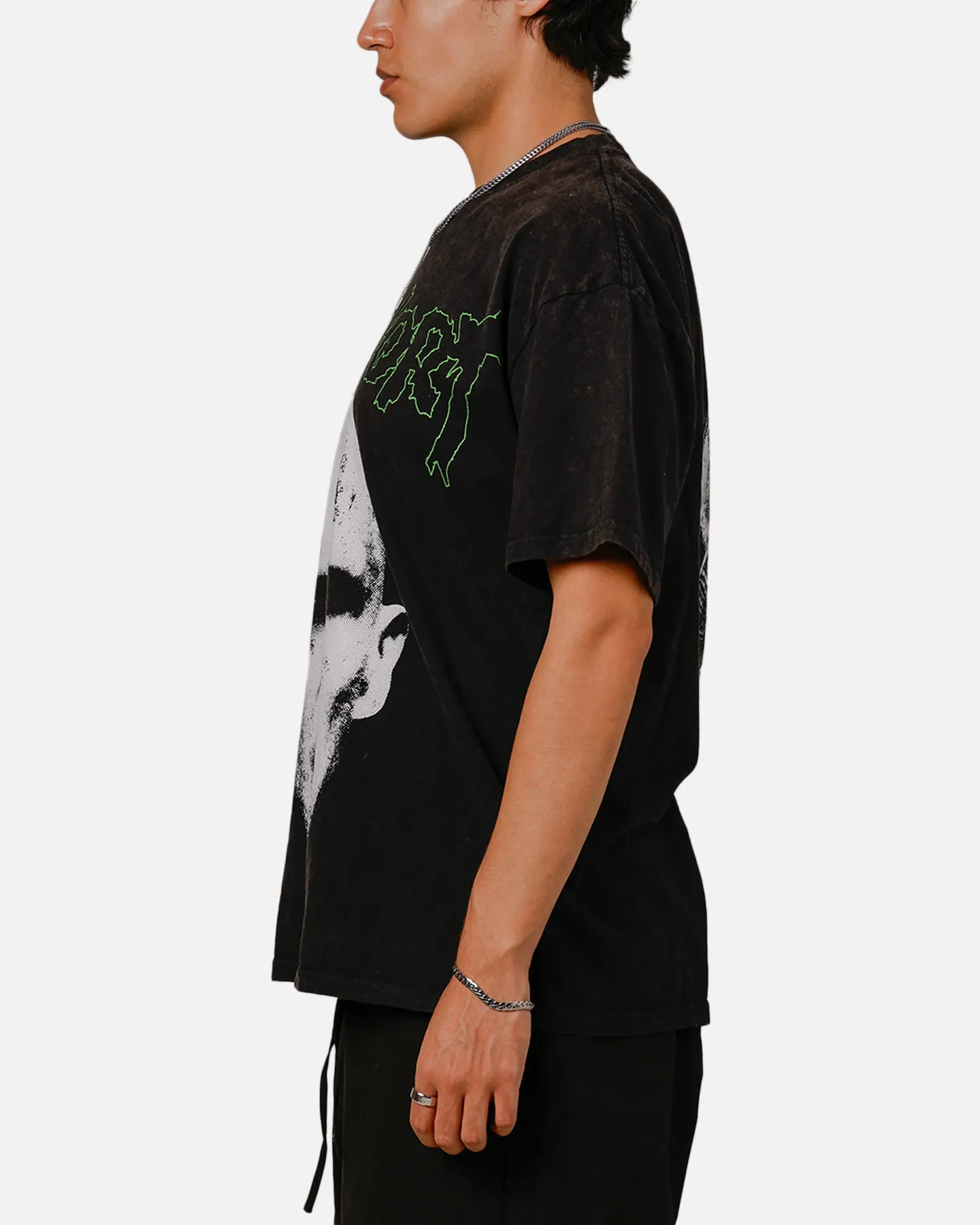 Goat Crew X Harry Potter Lord Voldemort Vintage T-Shirt Black Acidwash sold by Culture Kings product image thumbnail 5