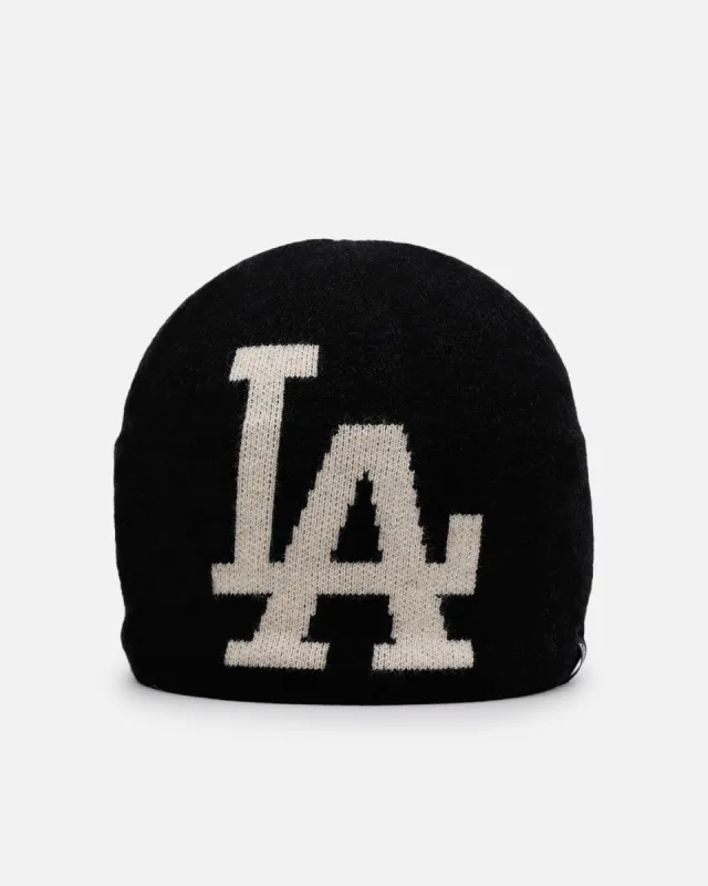 New Era Los Angeles Dodgers Mega Logo Beanie Black sold by Culture Kings