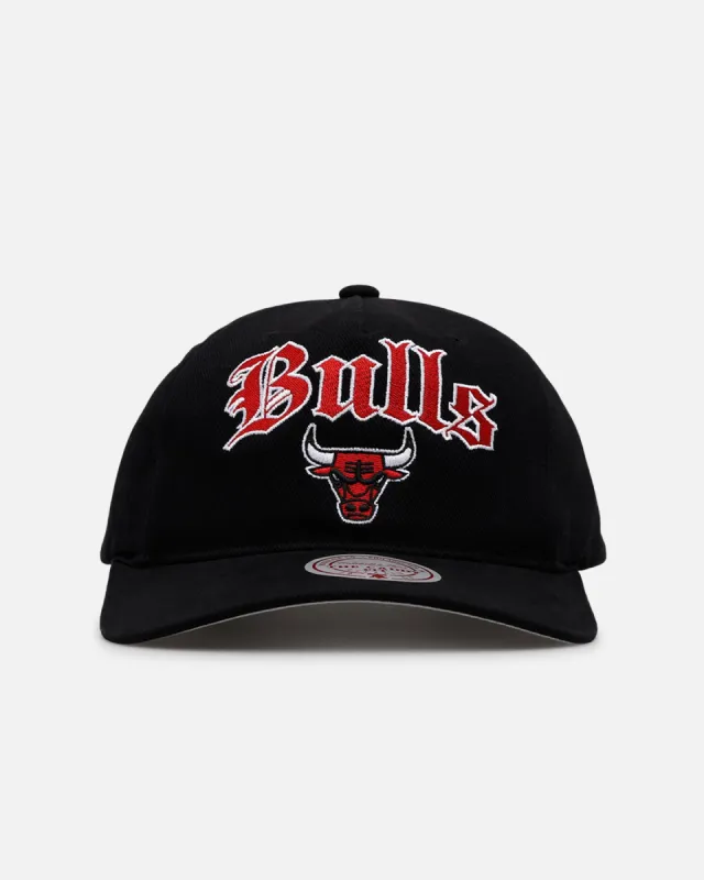 Mitchell & Ness Chicago Bulls 'Old English' Caddy Fit Snapback Black sold by Culture Kings