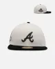 New Era Atlanta Braves 'Chrome Black Metallic' 59FIFTY Fitted Chrome/Black sold by Culture Kings