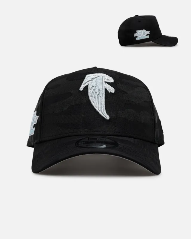 New Era Atlanta Falcons 'Icy Camo' 9FORTY A-Frame Snapback Black/Camo sold by Culture Kings