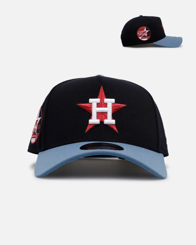 New Era Houston Astros 'Crossover' 9FORTY A-Frame Snapback Navy sold by Culture Kings