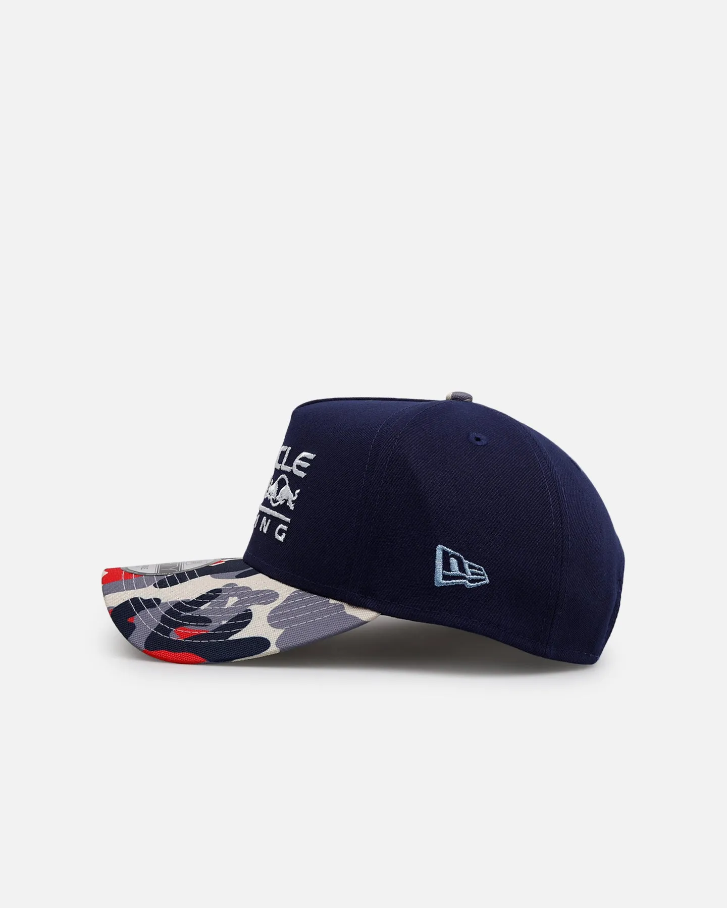 New Era Red Bull Racing 'Red Bull' Camo Visor 9FORTY A-Frame Snapback Navy sold by Culture Kings product image thumbnail 4