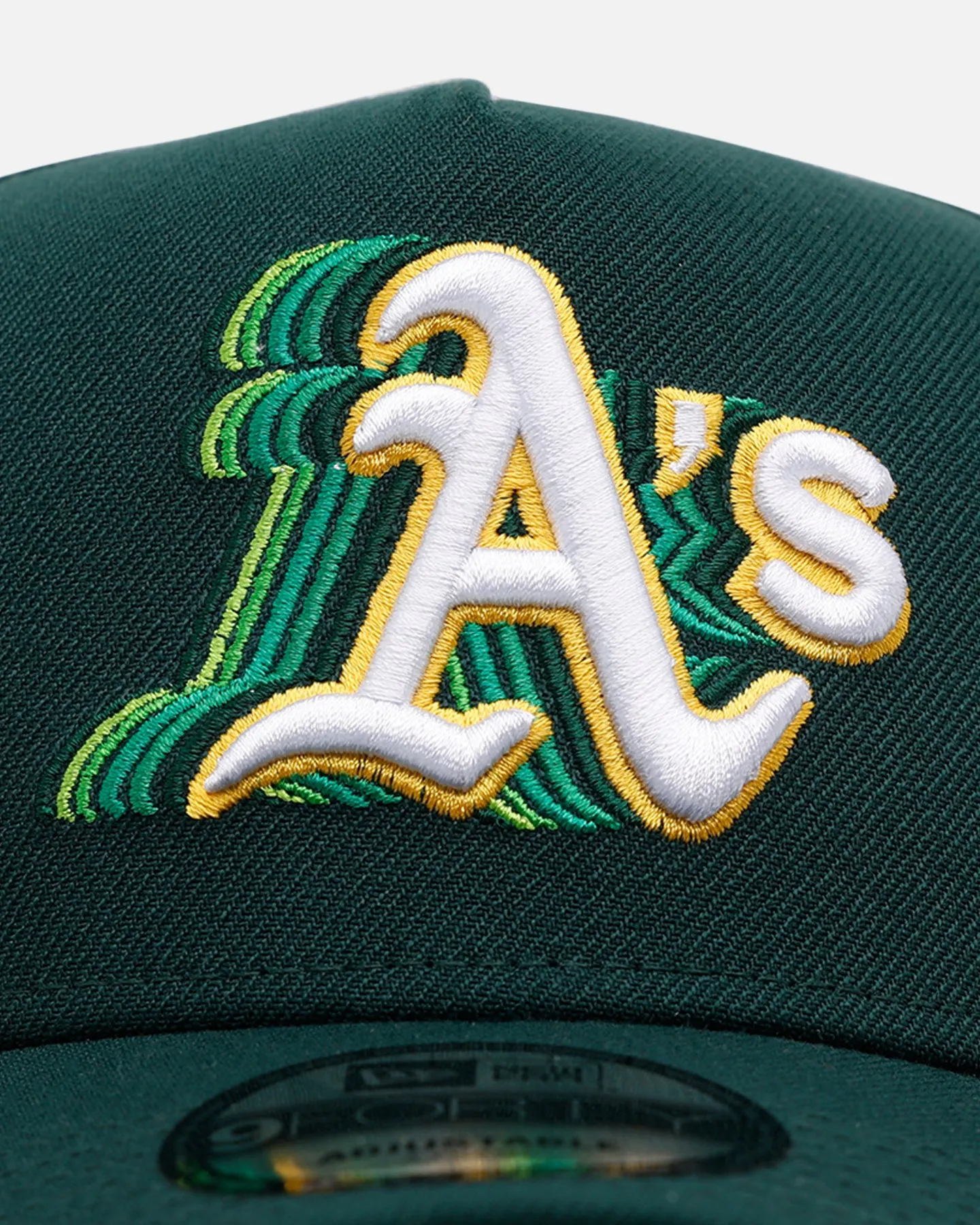 New Era Oakland Athletics 'Cascade' 9FORTY A-Frame Snapback Green sold by Culture Kings product image thumbnail 5