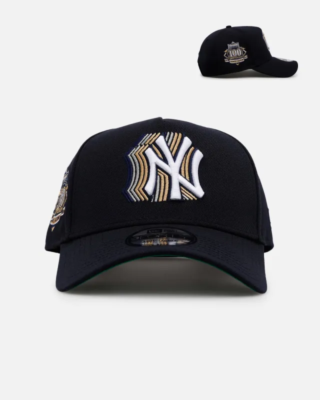 New Era New York Yankees 'Cascade' 9FORTY A-Frame Snapback Navy sold by Culture Kings
