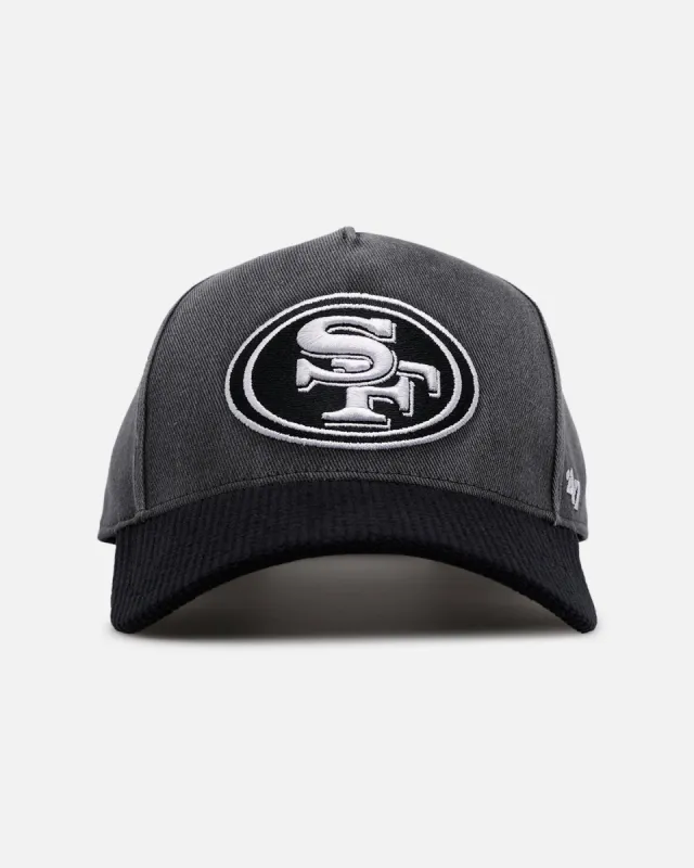 47 Brand San Francisco 49ers 'Apollo Corduroy' 47 Offside DT Strapback Black sold by Culture Kings